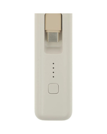 Внешний аккумулятор со встроенным кабелем Xiaomi 33W Power Bank 10000mAh (Integrated Cable) бежевый
