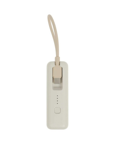 Внешний аккумулятор со встроенным кабелем Xiaomi 33W Power Bank 10000mAh (Integrated Cable) бежевый