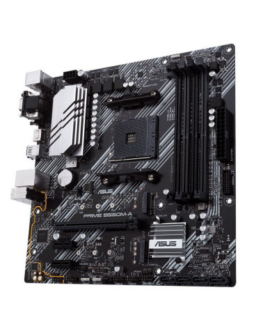 Материнская плата ASUS PRIME B550M-A AM4 mATX 4xDDR4 PCIEx16 2xPCIEx1 2xM.2 HDMI DVI VGA GLAN 10
