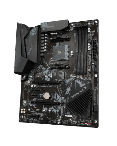 Материнская плата Gigabyte B550 GAMING X V2, Socket AM4, AMD B550, 4xDDR4-3200, DVI-D+HDMI, 2xPCI-Ex16, 3xPCI-Ex1, 4xSATA3(RAID 