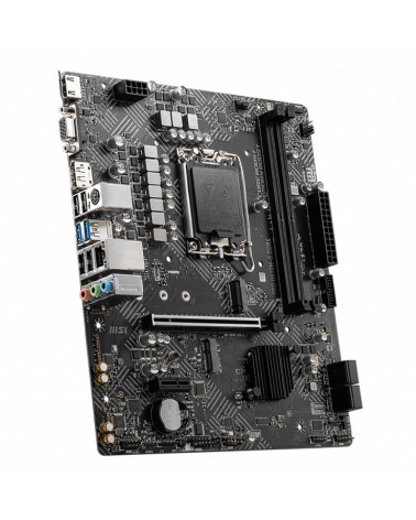 Материнская плата MSI PRO H610M-G DDR4 H610, LGA1700, 2*DDR4, 1*PCIEx16, 1*PCIEx1, 1*M.2, 4*USB3.2Gen1, 6*USB2.0, 4*SATA3.0, 1G,
