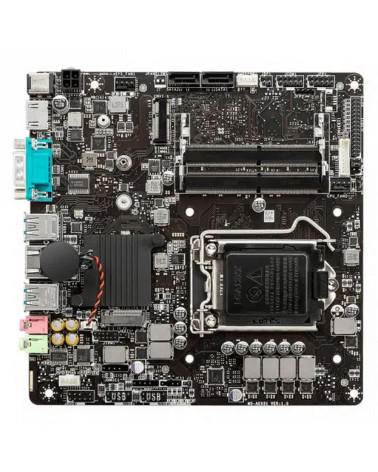 Материнская плата MSI H510TI-S09 H510, LGA1200, 2*DDR4, 1*M.2, 4*USB3.2Gen1, 3*USB2.0, 2*SATA3.0, 1G, VGA, HDMI, Mini-ITX, BULK