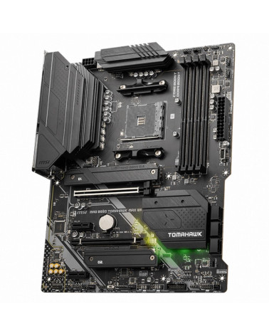 Материнская плата MSI MAG B550 TOMAHAWK MAX WIFI B550, AM4, 4*DDR4, 2*PCIEx16, 2*PCIEx1, 2*M.2, 2*TypeC, 1*USB3.2Gen2, 4*USB3.2G