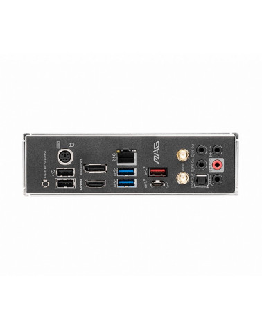 Материнская плата MSI MAG B550 TOMAHAWK MAX WIFI B550, AM4, 4*DDR4, 2*PCIEx16, 2*PCIEx1, 2*M.2, 2*TypeC, 1*USB3.2Gen2, 4*USB3.2G