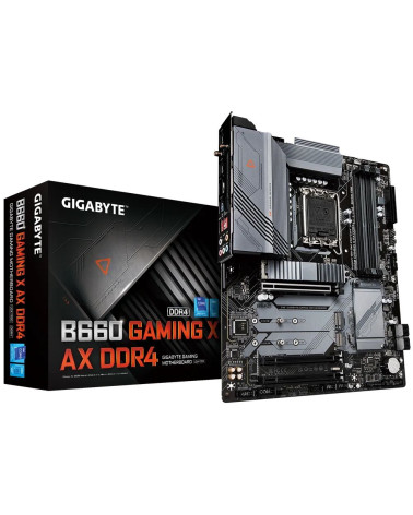 Материнская плата Gigabyte B660 GAMING X AX DDR4, Socket 1700, Intel®B660, 4xDDR4-3200, HDMI+DP, 3xPCI-Ex16, 4xSATA3(RAID 0/1/5/