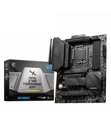 Материнская плата MSI MAG Z790 TOMAHAWK WIFI Z790, LGA1700, 4*DDR5, 2*PCIEx16, 1*PCIEx1, 4*M.2, 3*TypeC, 4*USB3.2Gen2, 6*USB3.2G