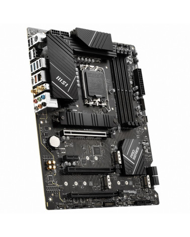 Материнская плата MSI PRO Z790-P WIFI Z790, LGA1700, 4*DDR5, 3*PCIEx16, 1*PCIEx1, 4*M.2, 2*TypeC, 1*USB3.2Gen2, 6*USB3.2Gen1, 16