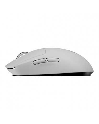 Мышь игровая Logitech G PRO X Superlight White белая, беспроводная Lightspeed, cенсор |910-005942| Hero 25K 100-25600dpi, 5 кноп