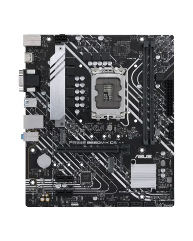 Материнская плата ASUS PRIME B660M-K D4 LGA1700 mATX 2xDDR4 PCIEx16 2xPCIEx1 2xM.2 HDMI VGA GLAN (90MB1950-M1EAY0)