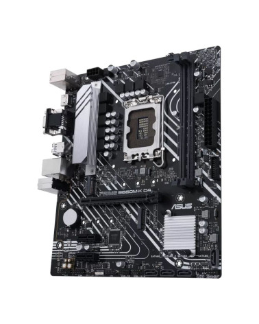 Материнская плата ASUS PRIME B660M-K D4 LGA1700 mATX 2xDDR4 PCIEx16 2xPCIEx1 2xM.2 HDMI VGA GLAN (90MB1950-M1EAY0)