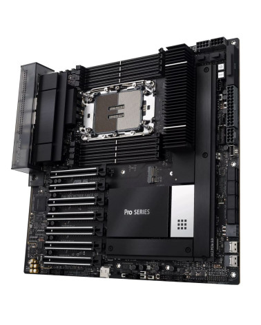 Материнская плата ASUS PRO WS W790E-SAGE SE LGA4677 EEB 8xDDR5 7xPCIEx16 3xM.2 2xUSB-C VGA GLAN 10GLAN