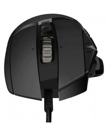 Мышь игровая Logitech G502 Hero черная, оптическая (Hero25K) , 100-25600dpi, 1мс, USB 2.1м, 11 кнопок (2 механика), RGB подсветк