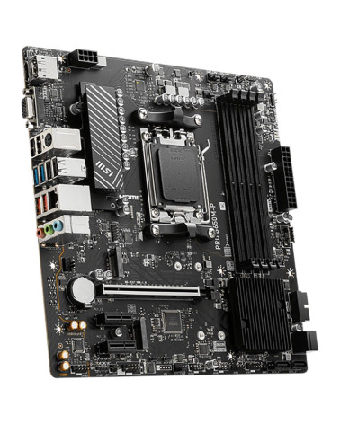 Материнская плата MSI PRO B650M-P B650, AM5, 4*DDR5, 1*PCIEx16, 2*PCIEx1, 2*M.2, 1*TypeC, 2*USB3.2Gen2, 4*USB3.2Gen1, 8*USB2.0, 