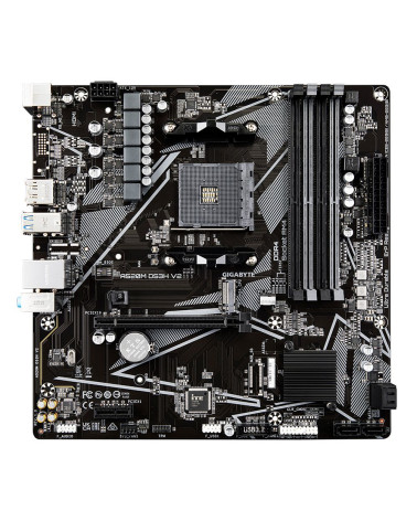 Материнская плата Gigabyte A520M DS3H V2, RTL