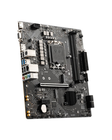Материнская плата MSI PRO H610M-G H610, LGA1700, 2*DDR5, 1*PCIEx16, 1*PCIEx1, 1*M.2, 4*USB3.2Gen1, 6*USB2.0, 4*SATA3.0, 1G, VGA,