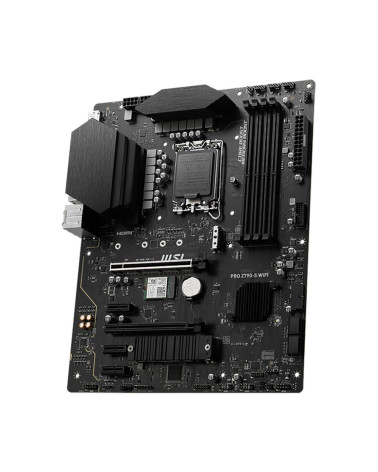 Материнская плата MSI PRO Z790-S WIFI Z790, LGA1700, 4*DDR5, 2*PCIEx16, 3*PCIEx1, 2*M.2, 1*TypeC, , 8*USB3.2Gen1, 6*USB2.0, 4*SA