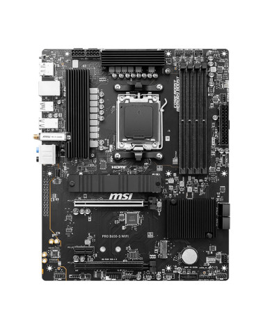 Материнская плата MSI PRO B650-S WIFI B650, AM5, 4*DDR5, 2*PCIEx16, 1*PCIEx1, 2*M.2, 2*TypeC, 3*USB3.2Gen2, 6*USB3.2Gen1, 4*USB2