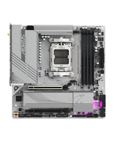 Материнская плата Gigabyte B650M AORUS ELITE AX ICE, RTL