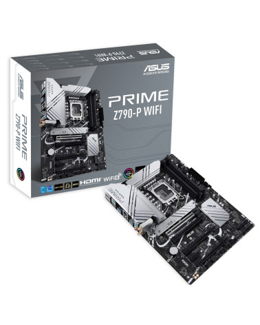 Материнская плата ASUS PRIME Z790-P WIFI LGA1700 ATX 4xDDR5 4xPCIEx16 PCIEx1 3xM.2 USB-C DP HDMI 2.5GLAN Wi-Fi 6
