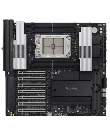 Материнская плата ASUS PRO WS WRX90E-SAGE SE STR5 EEB 8xDDR5 7xPCIEx16 4xM.2 2xUSB-C 2x mini DP VGA 2x10GLAN