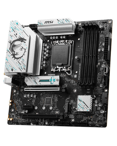 Материнская плата MSI B760M GAMING PLUS WIFI B760, LGA1700, 4*DDR5, 2*PCIEx16, 1*PCIEx1, 2*M.2, 1*TypeC, 2*USB3.2Gen2, 6*USB3.2G