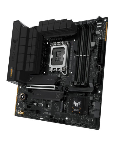 Материнская плата ASUS TUF GAMING B760M-PLUS II LGA1700 mATX 4хDDR5 1xPCIEx16 1xPCIEx4 1xPCIEx1 3xM.2 DP HDMI 2.5GLAN