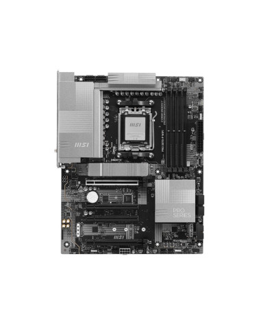 Материнская плата MSI PRO X870-P WIFI X870, AM5, 4*DDR5, 4*PCIEx16, 3*M.2, 3*TypeC, 2*USB3.2Gen2, 4*USB3.2Gen1, 8*USB2.0, 4*SATA