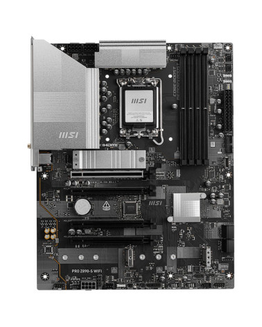 Материнская плата MSI PRO Z890-S WIFI Z890, LGA1851, 4*DDR5, 4*PCIEx16, 1*PCIEx1, 3*M.2, 2*TypeC, 8*USB3.2Gen1, 4*USB2.0, 4*SATA