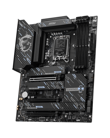 Материнская плата MSI Z890 GAMING PLUS WIFI Z890, LGA1851, 4*DDR5, 3*PCIEx16, 1*PCIEx1, 4*M.2, 2*TypeC, 1*USB3.2Gen2, 6*USB3.2Ge