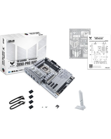 Материнская плата ASUS TUF GAMING Z890-PRO WIFI LGA1851 ATX 4xDDR5 2xPCIEx16 PCIEx4 2xPCIEx1 4xM.2 2xThunderbolt DP HDMI 2.5GLAN