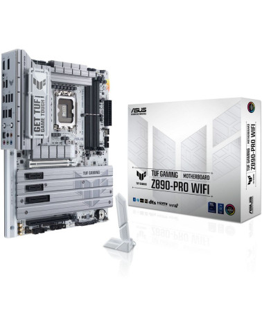 Материнская плата ASUS TUF GAMING Z890-PRO WIFI LGA1851 ATX 4xDDR5 2xPCIEx16 PCIEx4 2xPCIEx1 4xM.2 2xThunderbolt DP HDMI 2.5GLAN