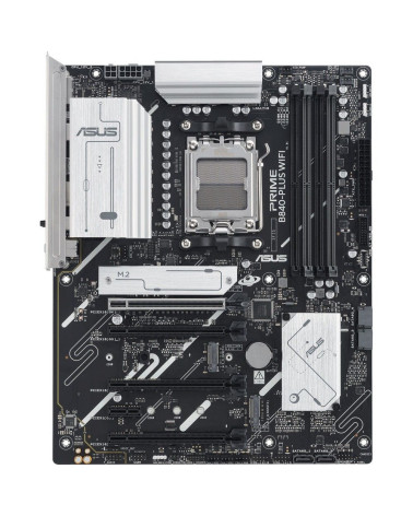 Материнская плата ASUS PRIME B840-PLUS WIFI AM5 ATX 4xDDR5 4xPCIEx16 PCIEx1 3xM.2 USB-C DP HDMI 2.5GLAN Wi-Fi 6Е
