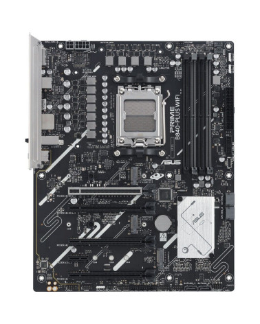 Материнская плата ASUS PRIME B840-PLUS WIFI AM5 ATX 4xDDR5 4xPCIEx16 PCIEx1 3xM.2 USB-C DP HDMI 2.5GLAN Wi-Fi 6Е