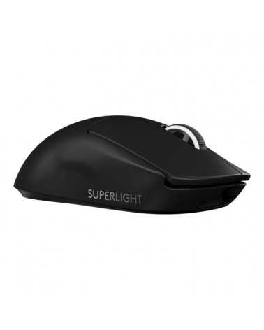 Мышь игровая Logitech PRO X Superlight Black черная, беспроводная Lightspeed, cенсор Hero 25K 100-25600dpi, 6 кнопок, облегченна
