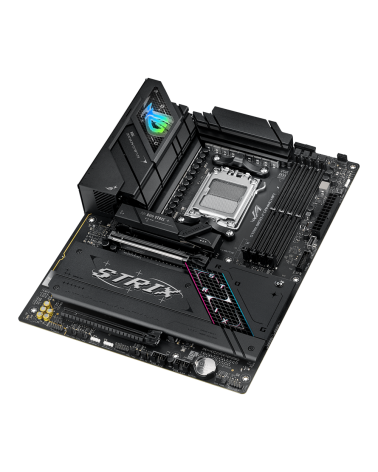 Материнская плата ASUS ROG STRIX B850-F GAMING WIFI AM5 ATX 4xDDR5 2xPCIEx16 4xM.2 2хUSB-C DP HDMI 2.5GLAN Wi-Fi 7