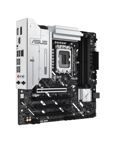 Материнская плата ASUS PRIME Z890M-PLUS WIFI LGA1851 mATX 4xDDR5 4xPCIEx16 3xM.2 USB-C DP HDMI 2.5GLAN Wi-Fi 7