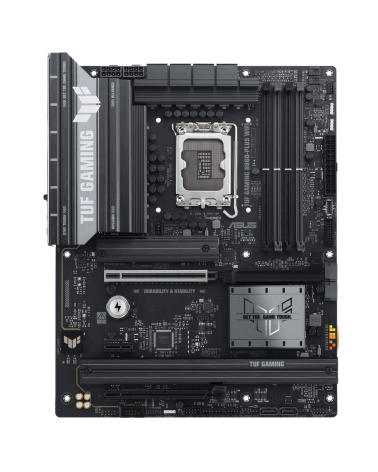 Материнская плата ASUS TUF GAMING B860-PLUS WIFI LGA1851 ATX 4xDDR5 2xPCIEx16 PCIEx1 3xM.2 USB-C DP HDMI 2.5GLAN Wi-Fi 7