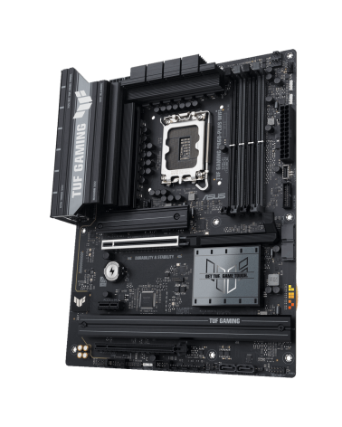 Материнская плата ASUS TUF GAMING B860-PLUS WIFI LGA1851 ATX 4xDDR5 2xPCIEx16 PCIEx1 3xM.2 USB-C DP HDMI 2.5GLAN Wi-Fi 7