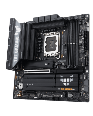 Материнская плата ASUS TUF GAMING B860M-PLUS LGA1851 mATX 4xDDR5 PCIEx16 PCIEx4 3xM.2 USB-C DP HDMI 2.5GLAN