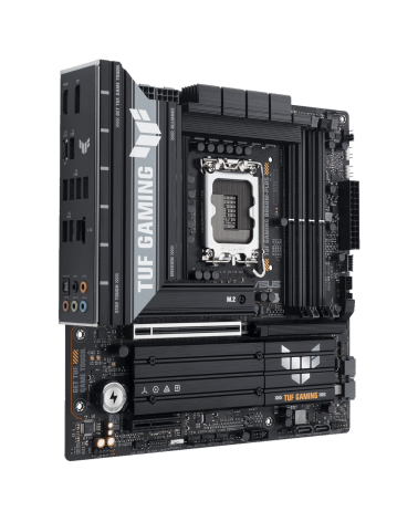 Материнская плата ASUS TUF GAMING B860M-PLUS LGA1851 mATX 4xDDR5 PCIEx16 PCIEx4 3xM.2 USB-C DP HDMI 2.5GLAN