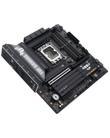 Материнская плата ASUS TUF GAMING B860M-PLUS LGA1851 mATX 4xDDR5 PCIEx16 PCIEx4 3xM.2 USB-C DP HDMI 2.5GLAN