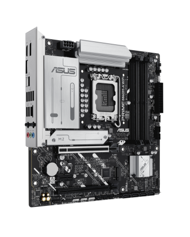 Материнская плата ASUS PRIME B860M-A WIFI LGA1851 mATX 4xDDR5 2xPCIEx16 PCIEx1 2xM.2 USB-C 2xDP HDMI 2.5GLAN Wi-Fi 6Е