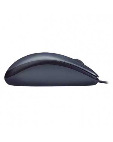 Мышь Logitech M90 Black (910-001793) черная, оптическая, 1000dpi, USB, 1.8м черная, оптическая, 1000dpi, USB, 1.8м