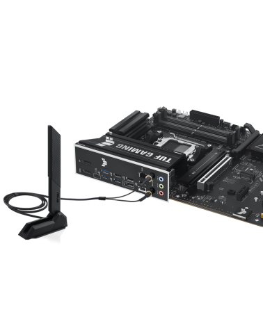 Материнская плата ASUS TUF GAMING B850-E WIFI AM5 ATX 4xDDR5 2хPCIEx16 PCIEx1 3xM.2 USB-C DP HDMI 2.5GLAN WIFI 6E
