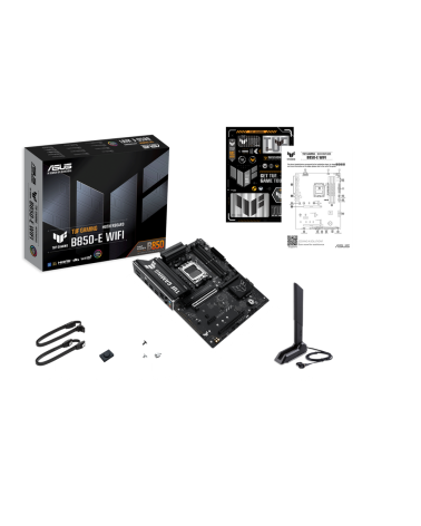 Материнская плата ASUS TUF GAMING B850-E WIFI AM5 ATX 4xDDR5 2хPCIEx16 PCIEx1 3xM.2 USB-C DP HDMI 2.5GLAN WIFI 6E