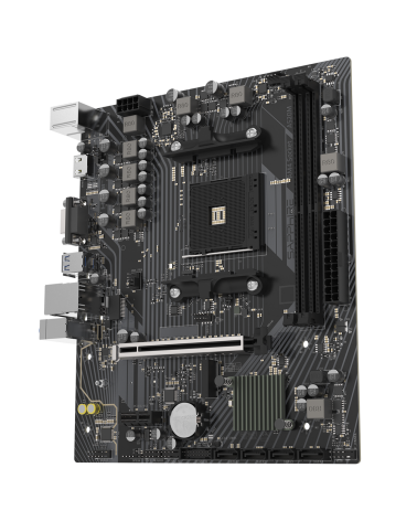 Материнская плата Sapphire A520M-E A520, AM4, 2*DDR4, 1*PCIEx16, 1*PCIEx1, 1*M.2, 6*USB3.2Gen1, 4*USB2.0, 4*SATA3.0, 1G, HDMI, M