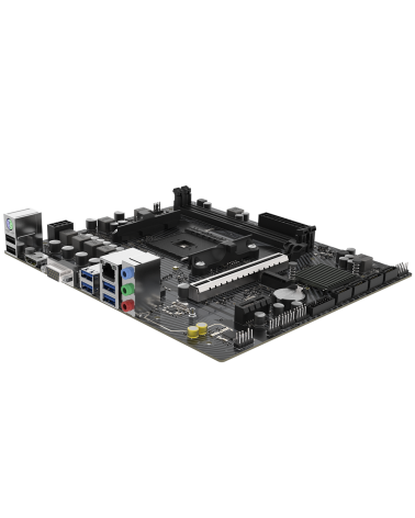 Материнская плата Sapphire A520M-E A520, AM4, 2*DDR4, 1*PCIEx16, 1*PCIEx1, 1*M.2, 6*USB3.2Gen1, 4*USB2.0, 4*SATA3.0, 1G, HDMI, M