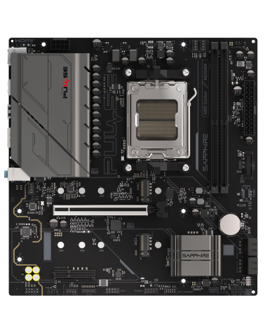 Материнская плата Sapphire A620AM PULSE A620, AM5, 2*DDR5, 1*PCIEx16, 1*PCIEx4, 2*M.2, 4*USB3.2Gen1, 6*USB2.0, 4*SATA3.0, 1G, DP