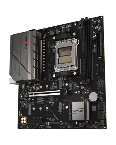 Материнская плата Sapphire A620AM PULSE A620, AM5, 2*DDR5, 1*PCIEx16, 1*PCIEx4, 2*M.2, 4*USB3.2Gen1, 6*USB2.0, 4*SATA3.0, 1G, DP