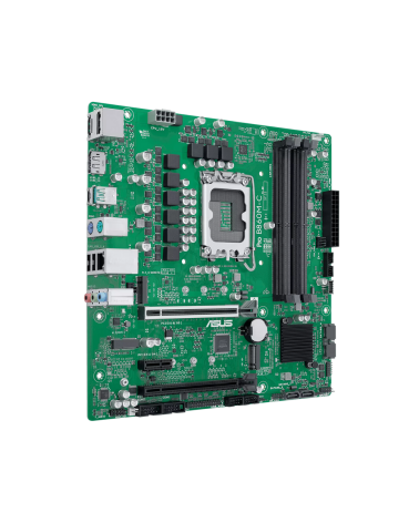 Материнская плата ASUS PRO B860M-C-CSM LGA1851 mATX 4xDDR5 2xPCIEx16 PCIEx1 USB-C 2xDP HDMI 2xM.2 GLAN